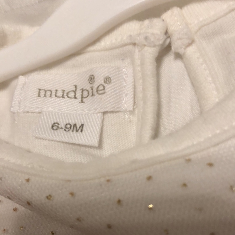 Mud Pie ‘jingle baby dress’ 6-9 months